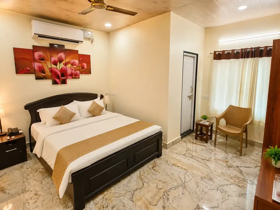Royal Deluxe Room at MYRA Golden Beach Resort